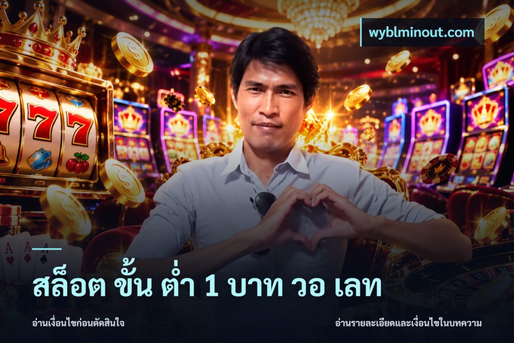 สล็อต ขั้น ต่ํา 1 บาท วอ เลท