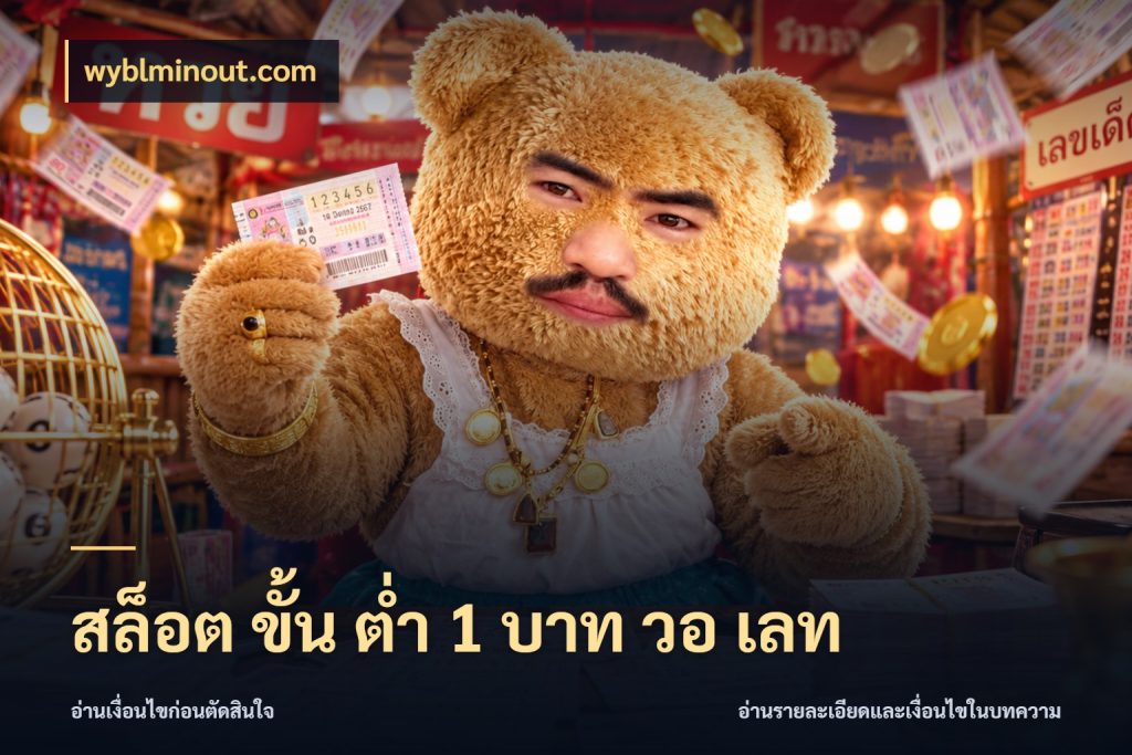 สล็อต ขั้น ต่ํา 1 บาท วอ เลท สายทุนน้อยเลือกความสนุกให้พอดี กับ wyblminout.com