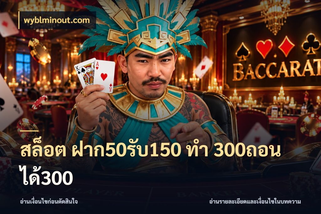 สล็อต ฝาก50รับ150 ทํา 300ถอนได้300 โปรกับเกมที่ชอบเลือกให้ตรงสไตล์ สไตล์ wyblminout.com