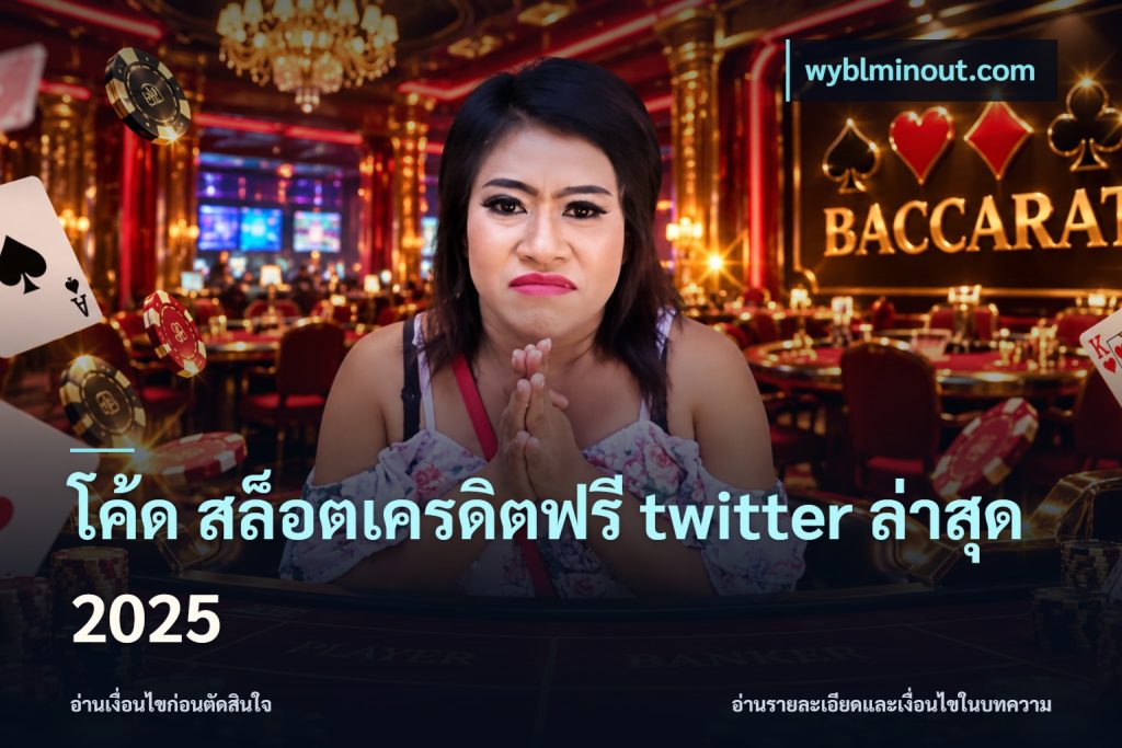 โค้ด สล็อตเครดิตฟรี twitter ล่าสุด 2025