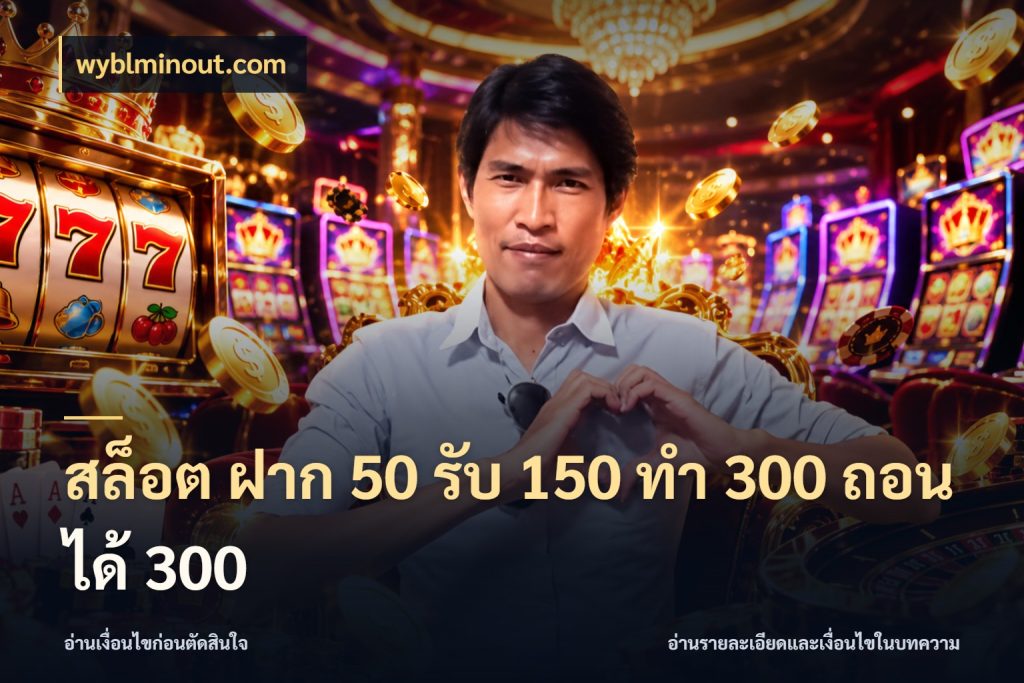 สล็อต ฝาก 50 รับ 150 ทํา 300 ถอนได้ 300 wyblminout.com รูปแบบโบนัสกับสิทธิ์ของสายเกม