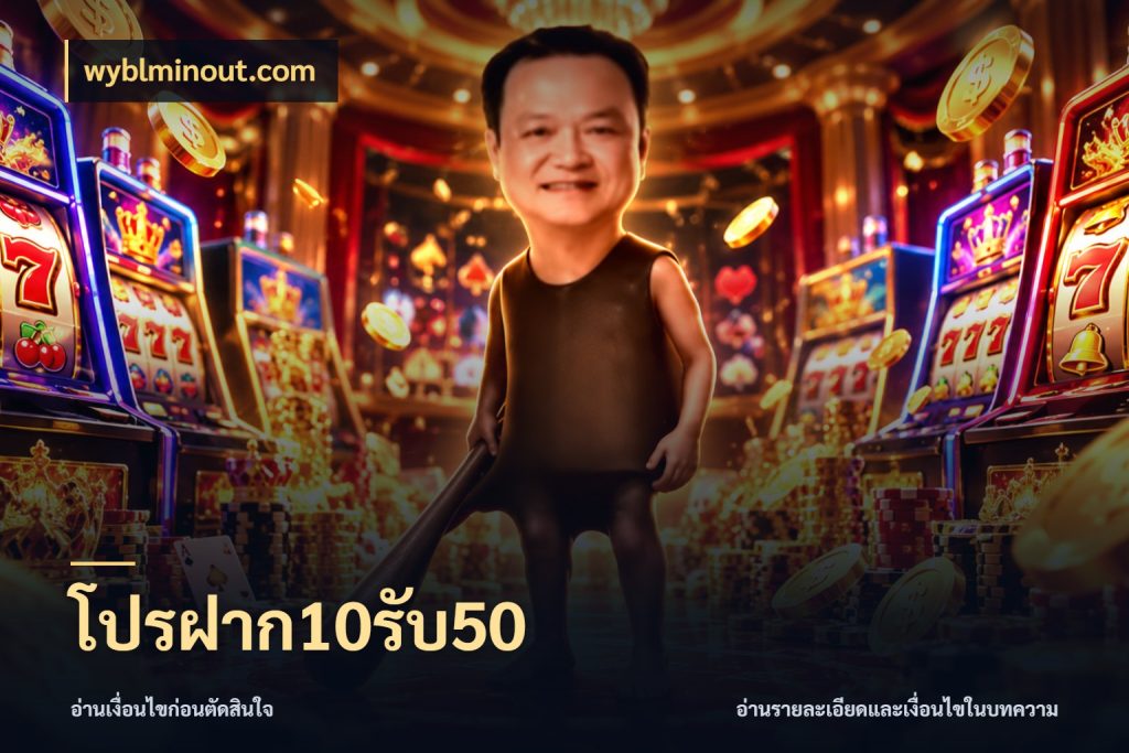 โปรฝาก10รับ50 เครดิตกับรูปแบบโปรที่ตรงใจ สไตล์ wyblminout.com