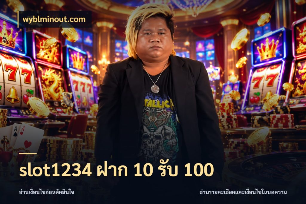 slot1234 ฝาก 10 รับ 100 เครดิตกับรูปแบบโปรที่ตรงใจ ในมุม wyblminout.com