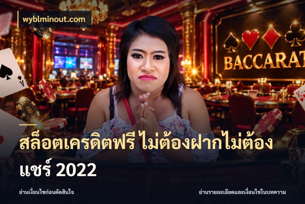 สล็อตเครดิตฟรี ไม่ต้องฝากไม่ต้องแชร์ 2022 wyblminout.com ชนิดเครดิตกับสิทธิ์ที่คุณอยากรู้