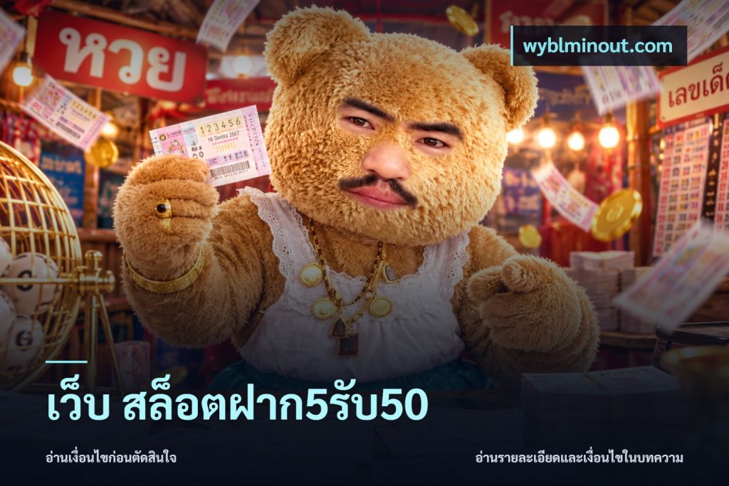 เว็บ สล็อตฝาก5รับ50