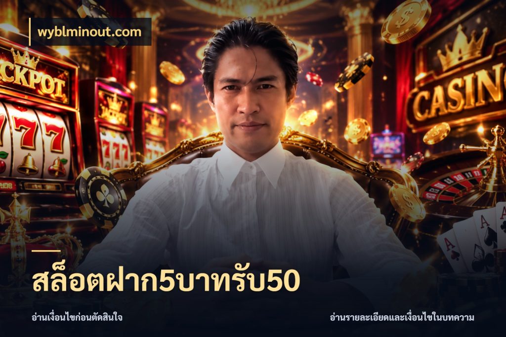 สล็อตฝาก5บาทรับ50 wyblminout.com เปิดมุมโปรให้เข้ากับเกมแนวโปรด