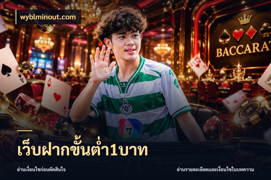เว็บฝากขั้นต่ำ1บาท เปิดมุมยอดเริ่มต้นสำหรับคนชอบเกม สไตล์ wyblminout.com