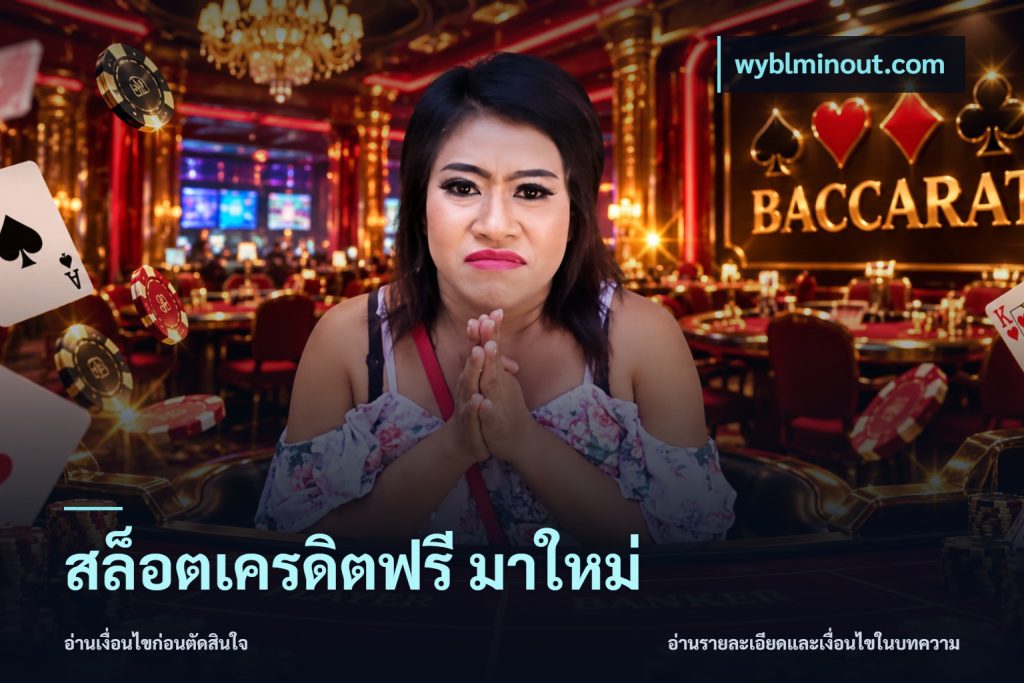 สล็อตเครดิตฟรี มาใหม่