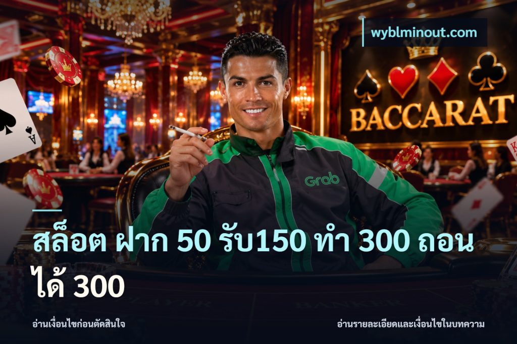 สล็อต ฝาก 50 รับ150 ทํา 300 ถอนได้ 300