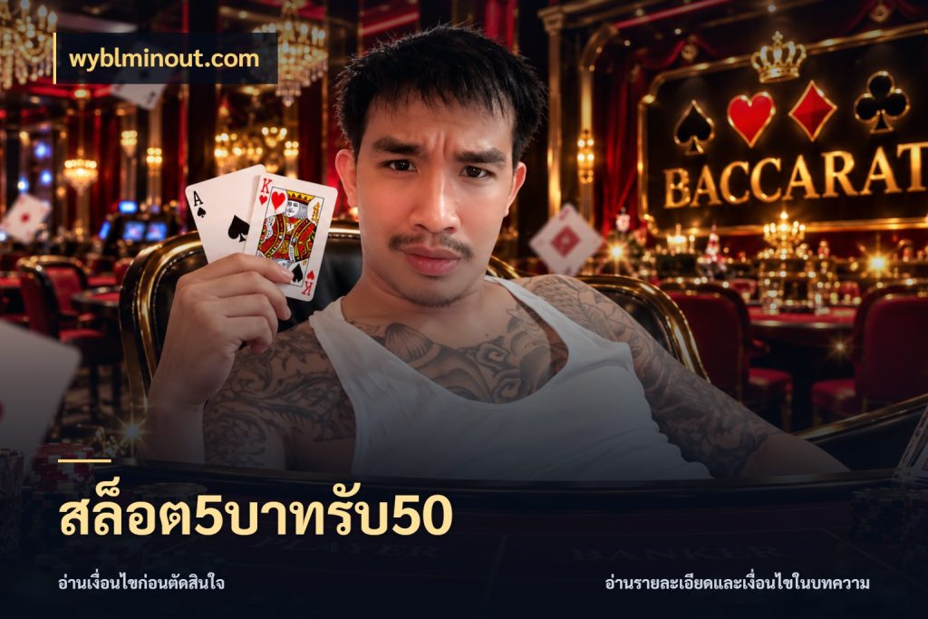 สล็อต5บาทรับ50 wyblminout.com จับประเด็นยอดรับก่อนเลือกความสนุก