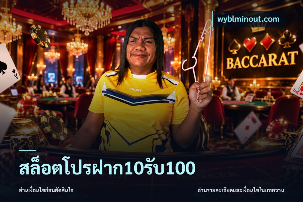 สล็อตโปรฝาก10รับ100