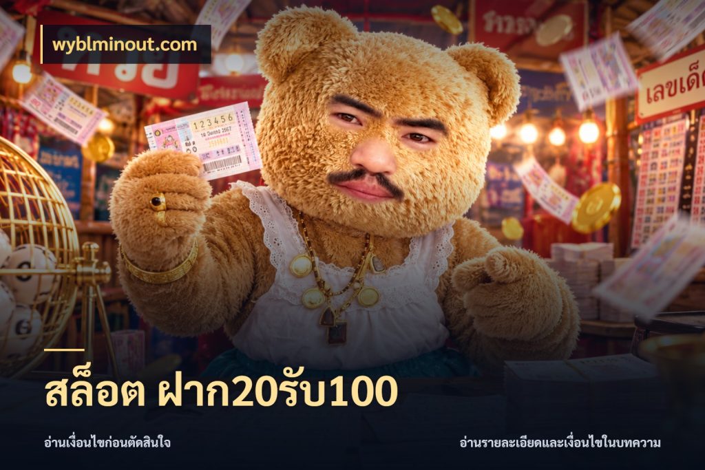 สล็อต ฝาก20รับ100 wyblminout.com โปรกับเกมที่ชอบเลือกให้ตรงสไตล์