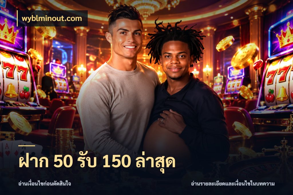 ฝาก 50 รับ 150 ล่าสุด สนุกกับตัวเลือกโปรในสไตล์ของคุณ ในมุม wyblminout.com