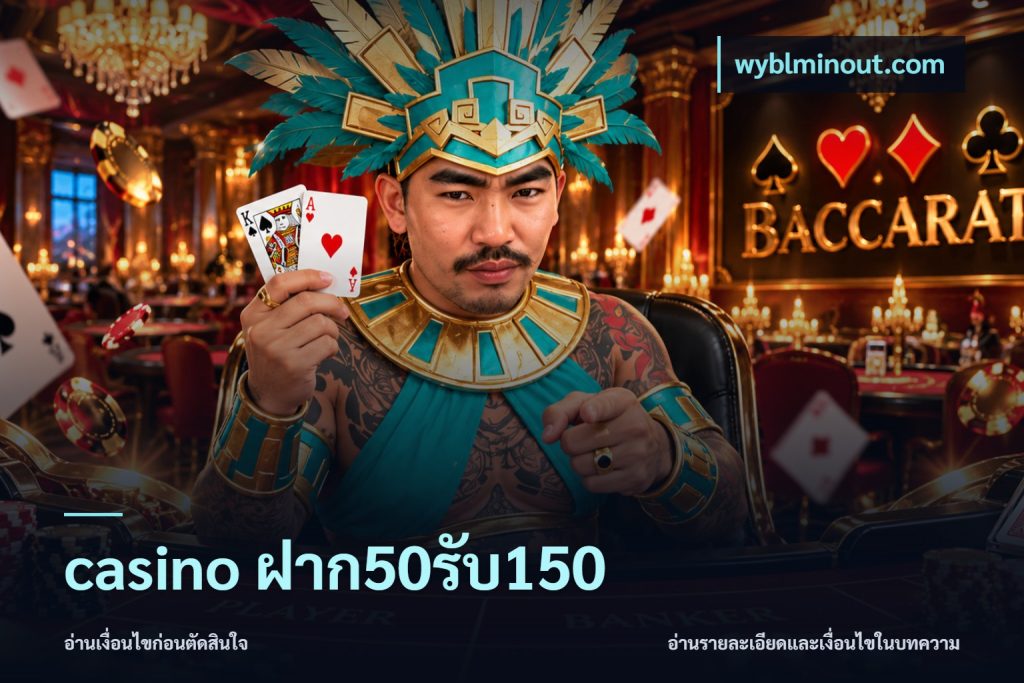 casino ฝาก50รับ150