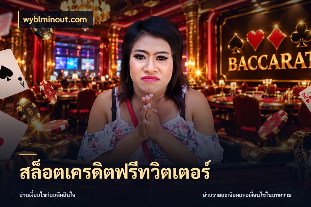 สล็อตเครดิตฟรีทวิตเตอร์ wyblminout.com ชนิดเครดิตกับสิทธิ์ที่คุณอยากรู้