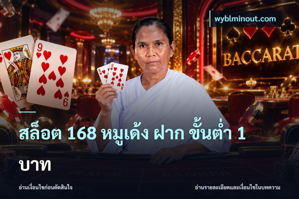 สล็อต 168 หมูเด้ง ฝาก ขั้นต่ำ 1 บาท