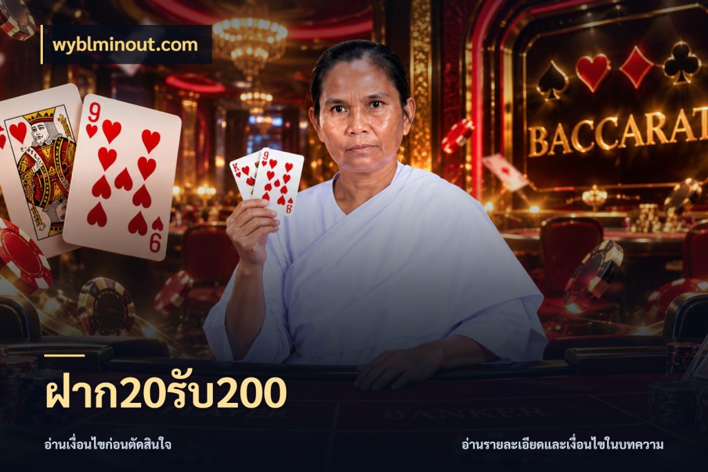 ฝาก20รับ200 จุดเด่นของเครดิตที่คนชอบเกมอยากรู้ ในมุม wyblminout.com