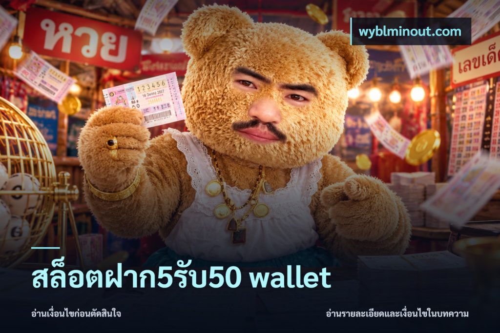 สล็อตฝาก5รับ50 wallet