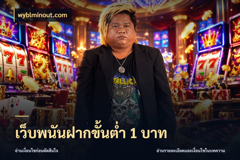 เว็บพนันฝากขั้นต่ำ 1 บาท wyblminout.com สายทุนน้อยเลือกความสนุกให้พอดี