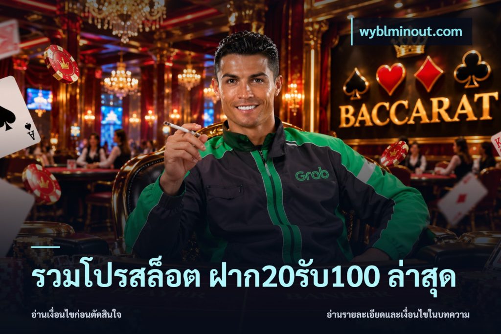 รวมโปรสล็อต ฝาก20รับ100 ล่าสุด