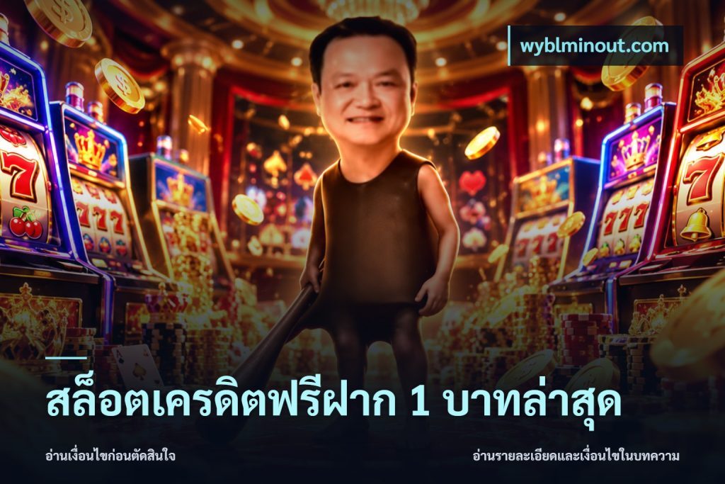 สล็อตเครดิตฟรีฝาก 1 บาทล่าสุด
