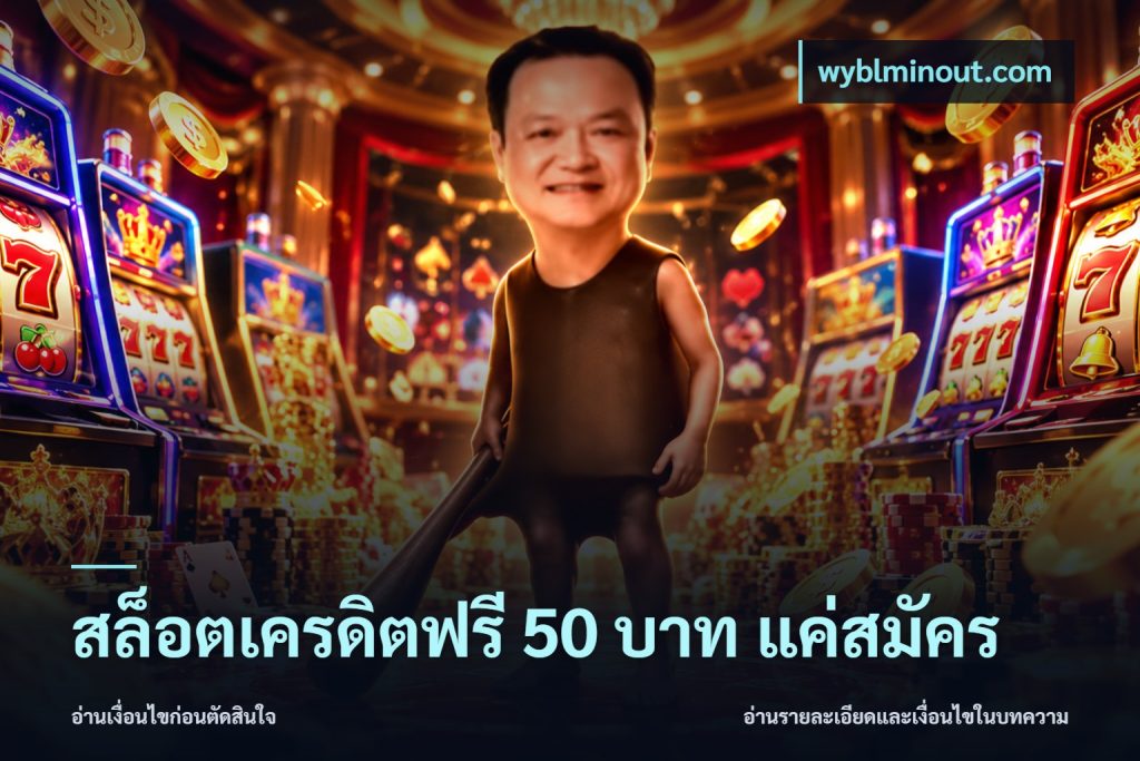 สล็อตเครดิตฟรี 50 บาท แค่สมัคร