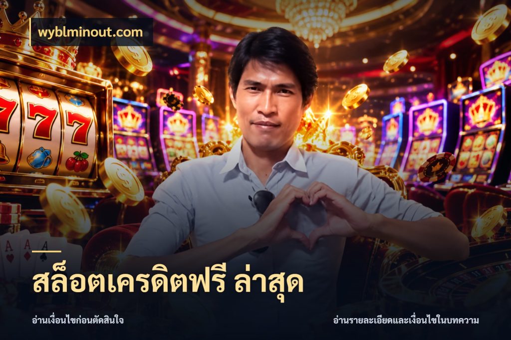 สล็อตเครดิตฟรี ล่าสุด เครดิตฟรีกับจังหวะลุ้นที่คุณเลือก กับ wyblminout.com