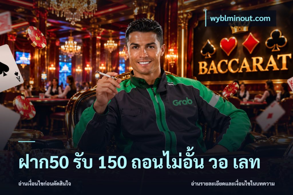 ฝาก50 รับ 150 ถอนไม่อั้น วอ เลท