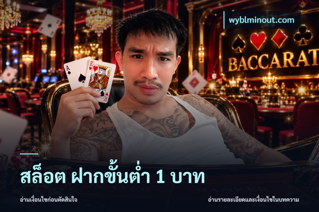 สล็อต ฝากขั้นต่ํา 1 บาท
