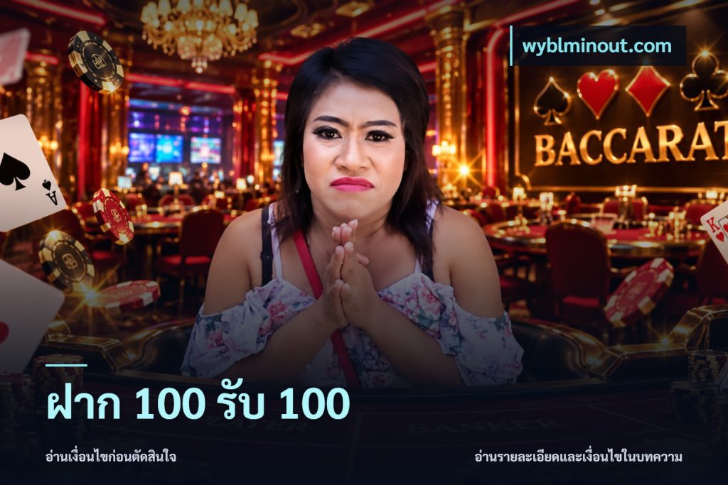 ฝาก 100 รับ 100