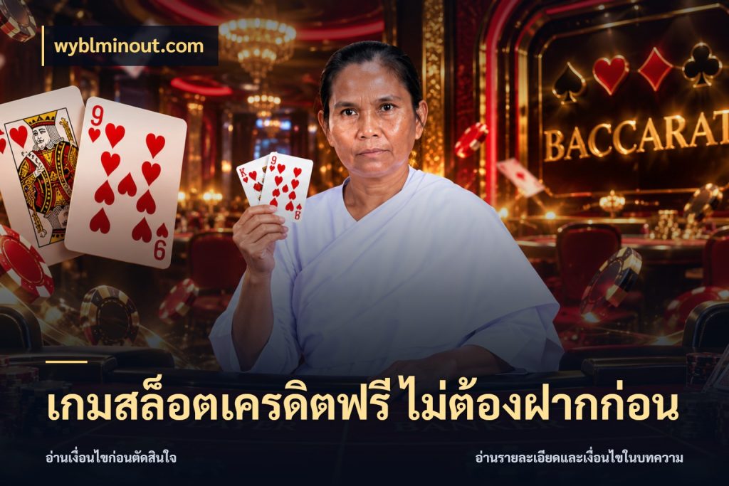 เกมสล็อตเครดิตฟรี ไม่ต้องฝากก่อน เครดิตแต่ละรูปแบบมีมุมไหนให้ดู กับ wyblminout.com