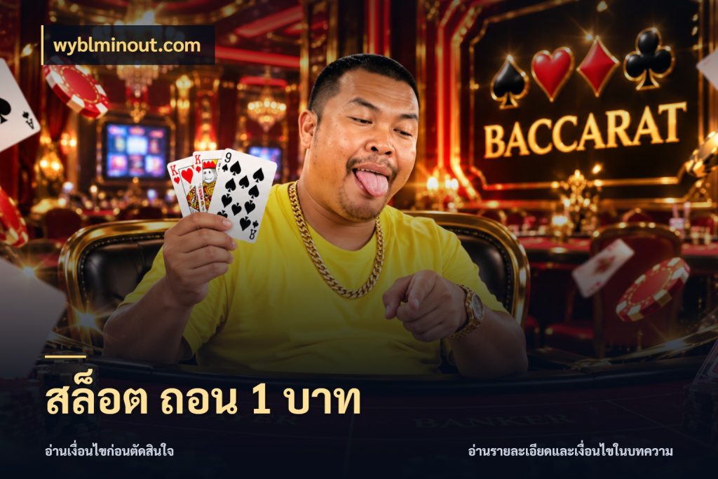 สล็อต ถอน 1 บาท เกมที่ชอบในขอบเขตเงินของตัวเอง สไตล์ wyblminout.com