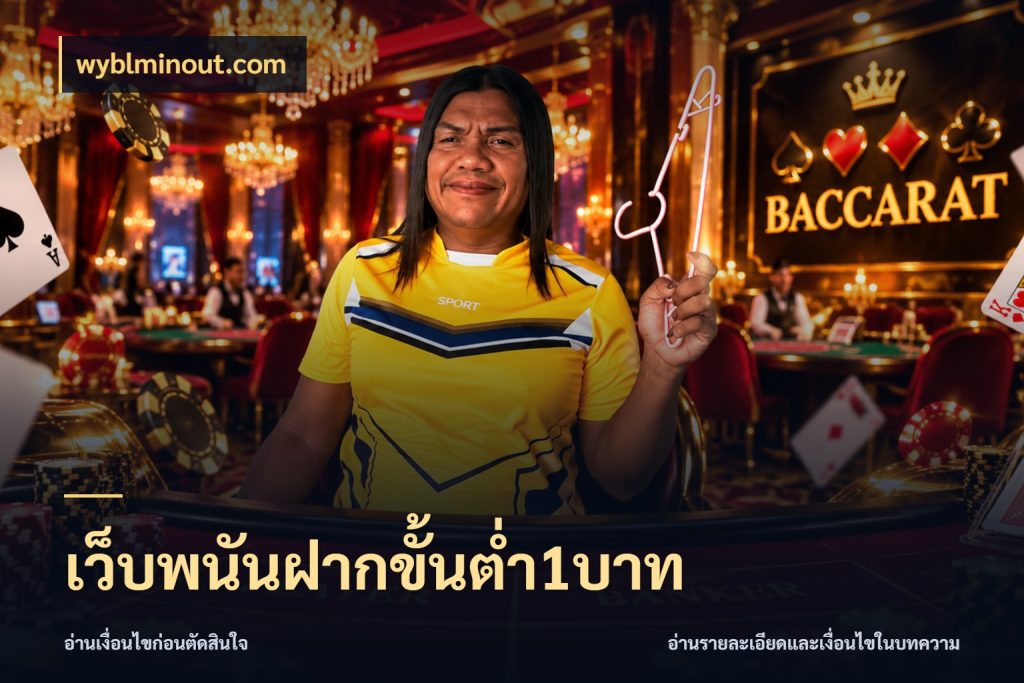 เว็บพนันฝากขั้นต่ำ1บาท wyblminout.com จัดจังหวะสนุกให้เข้ากับงบที่ตั้งไว้