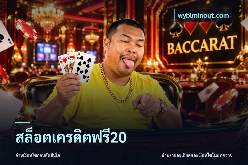 สล็อตเครดิตฟรี20
