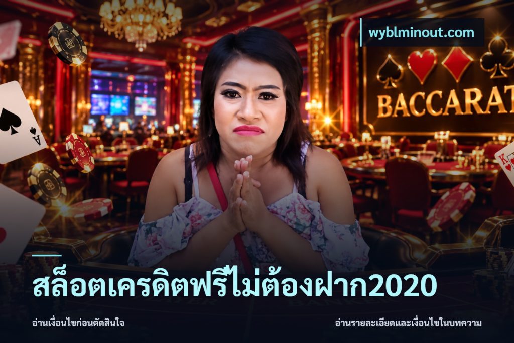 สล็อตเครดิตฟรีไม่ต้องฝาก2020