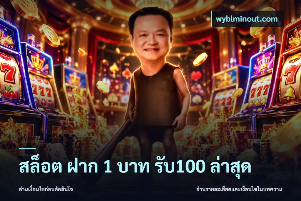 สล็อต ฝาก 1 บาท รับ100 ล่าสุด