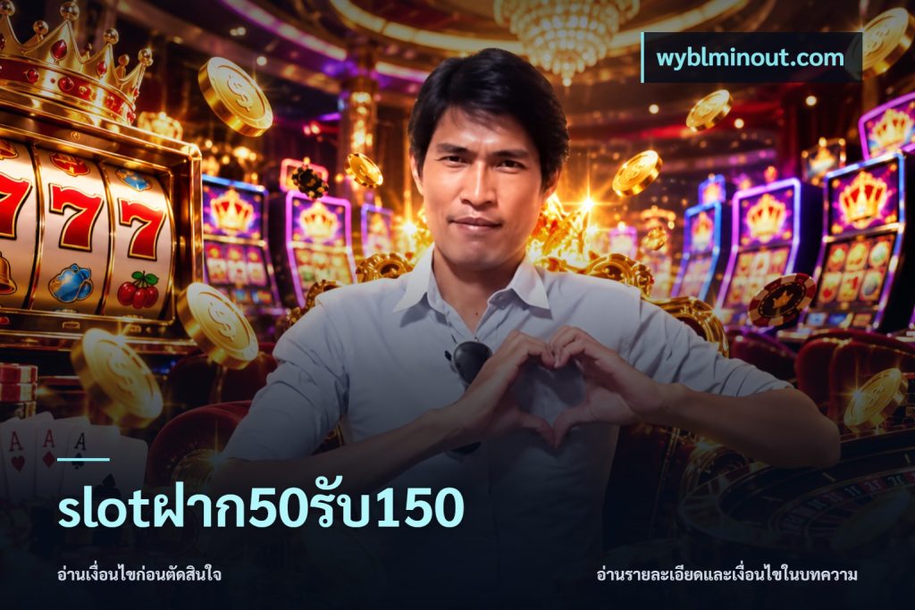 slotฝาก50รับ150