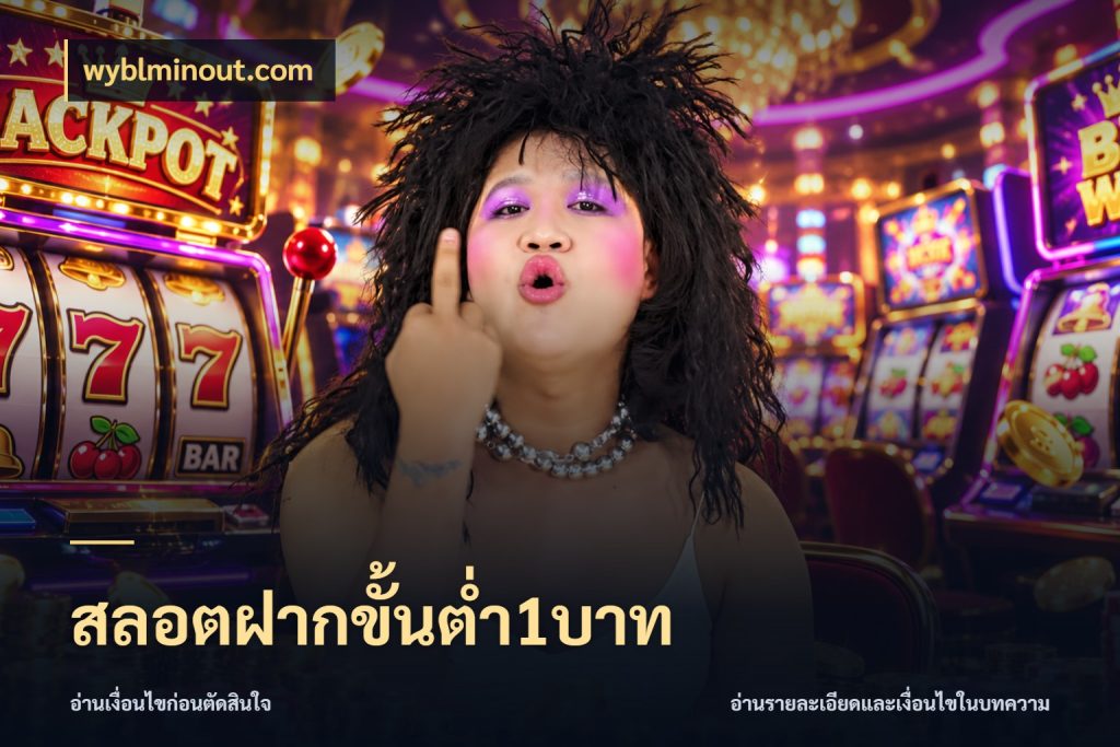 สลอตฝากขั้นต่ำ1บาท เงินตั้งต้นกับความสนุกที่คุณกำหนด สไตล์ wyblminout.com