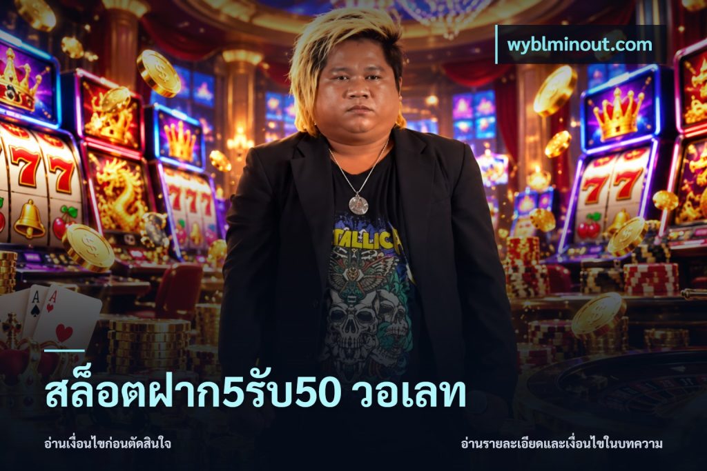 สล็อตฝาก5รับ50 วอเลท