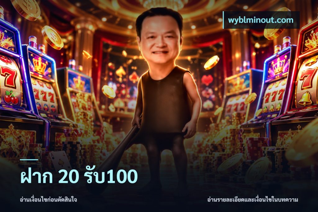 ฝาก 20 รับ100