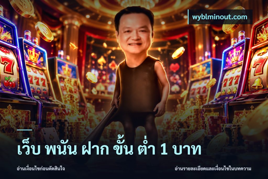 เว็บ พนัน ฝาก ขั้น ต่ำ 1 บาท