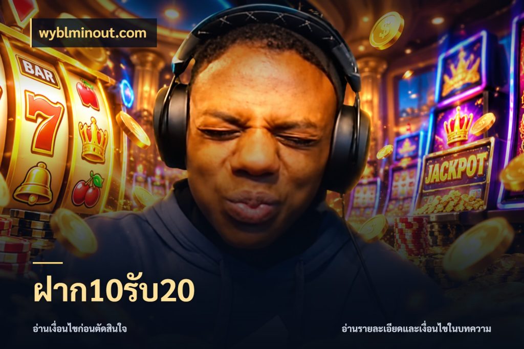 ฝาก10รับ20 โปรกับเกมที่ชอบเลือกให้ตรงสไตล์ กับ wyblminout.com