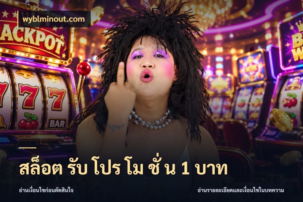 สล็อต รับ โปร โม ชั่ น 1 บาท เกมที่ชอบในขอบเขตเงินของตัวเอง ในมุม wyblminout.com