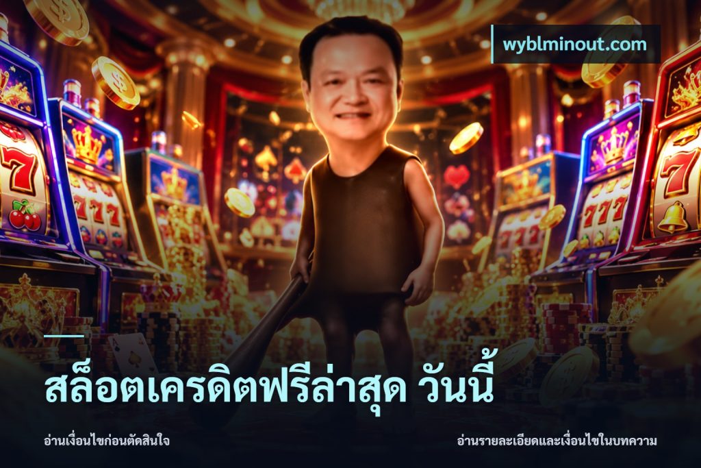 สล็อตเครดิตฟรีล่าสุด วันนี้