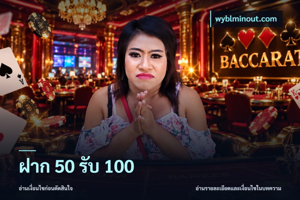 ฝาก 50 รับ 100