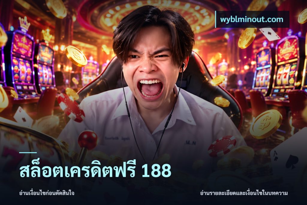 สล็อตเครดิตฟรี 188
