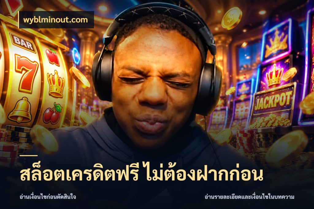 สล็อตเครดิตฟรี ไม่ต้องฝากก่อน รู้จักยอดและขอบเขตของเครดิตฟรี กับ wyblminout.com
