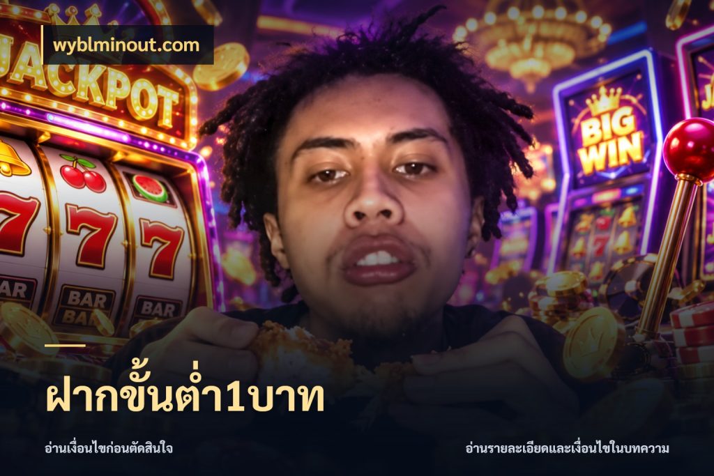 ฝากขั้นต่ำ1บาท มุมสนุกของคนที่กำหนดขอบเขตตัวเอง สไตล์ wyblminout.com