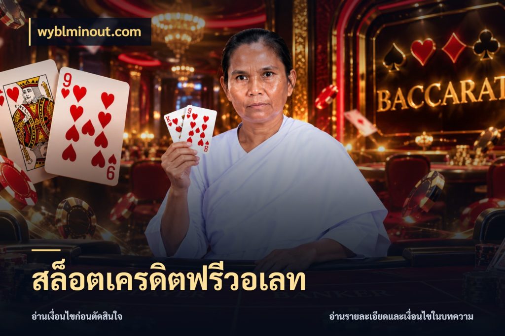 สล็อตเครดิตฟรีวอเลท wyblminout.com จากชื่อเครดิตฟรีสู่ความสนุกที่เข้าใจได้