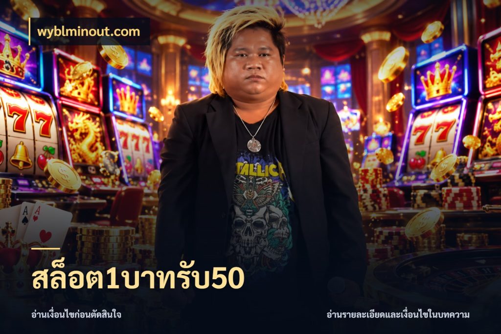 สล็อต1บาทรับ50 จับคู่โบนัสกับสไตล์เกมที่ชอบ ในมุม wyblminout.com